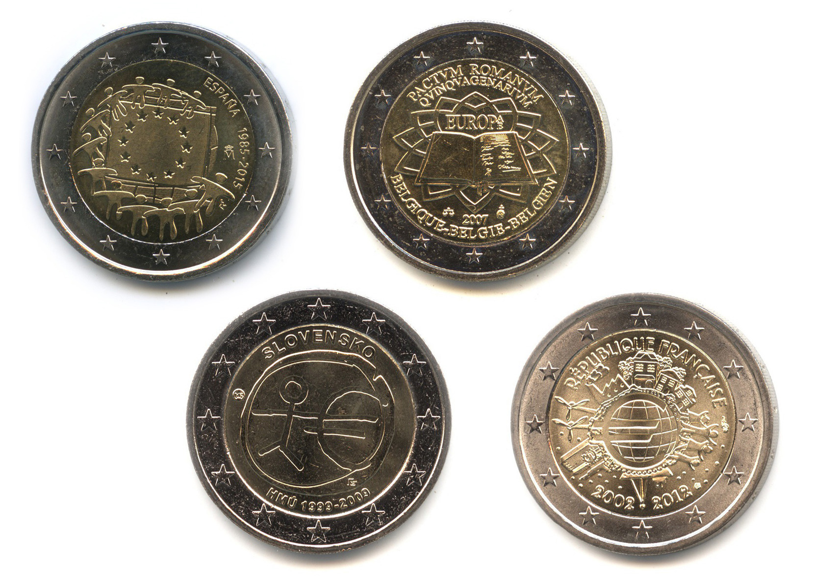 Монеты европейских государств