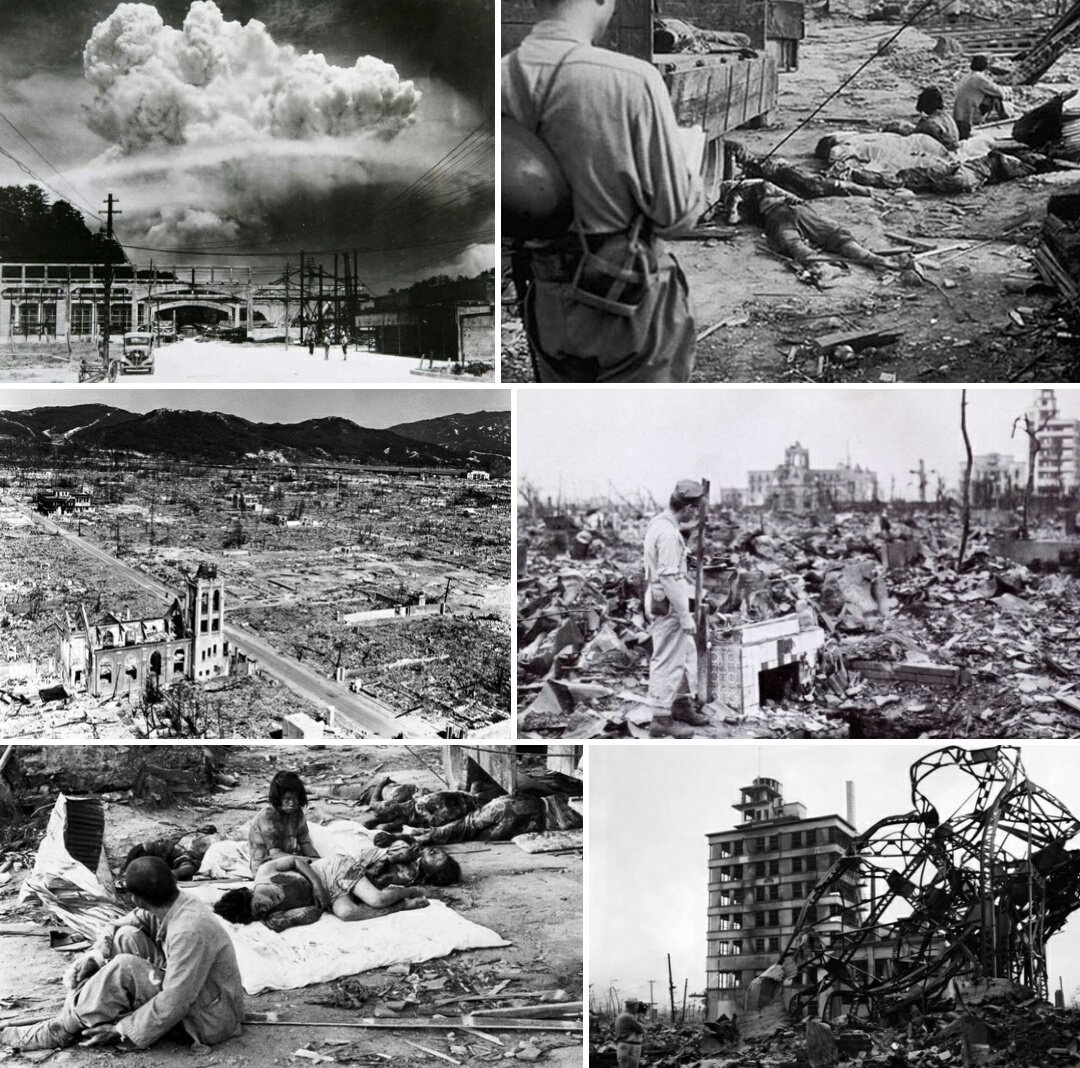 Фото хиросимы и нагасаки до и после взрыва фото